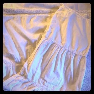 Zara TRF white skirt